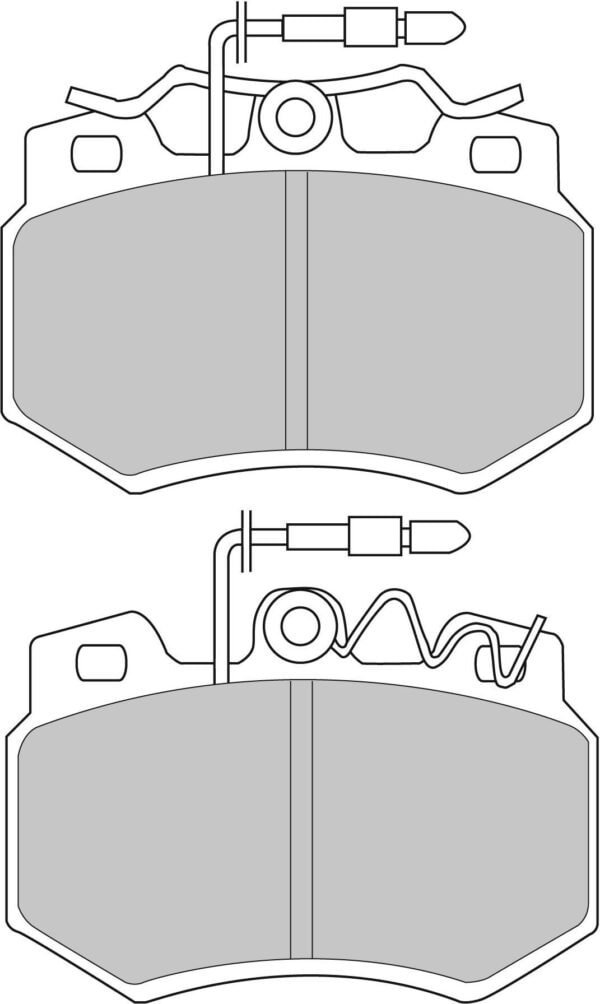 FDS434 - Ferodo DS Performance Brake Pads; Front - Image 3