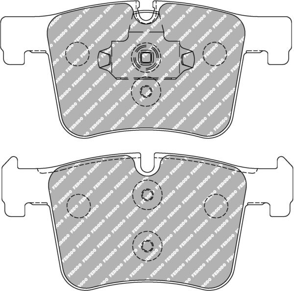 FDS4394 - Ferodo DS Performance Brake Pads; Front - Image 3