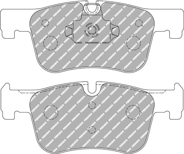 FDS4489 - Ferodo DS Performance Brake Pads; Front - Image 3
