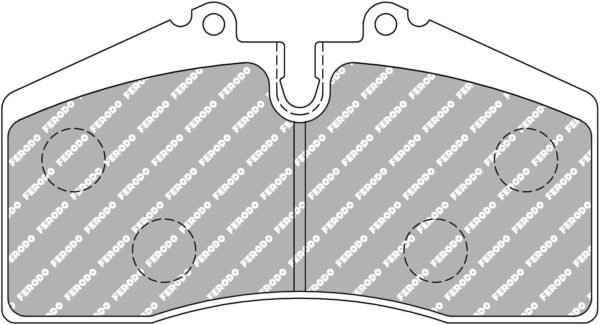FDS560 - Ferodo DS Performance Brake Pads; Front/Rear - Image 3