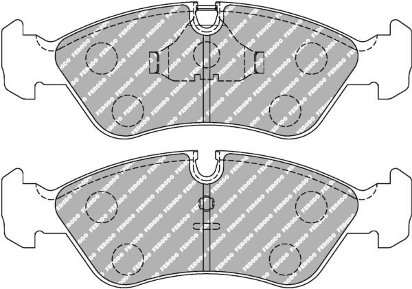 FDS584 - Ferodo DS Performance Brake Pads; Front - Image 3