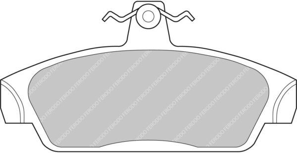FDS603 - Ferodo DS Performance Brake Pads; Front - Image 3