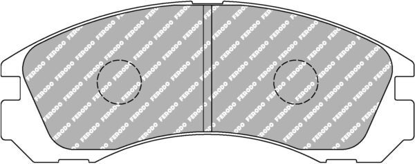 FDS765 - Ferodo DS Performance Brake Pads; Front - Image 3