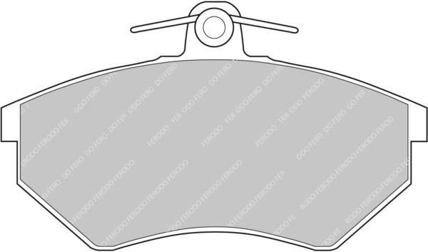 FDS774 - Ferodo DS Performance Brake Pads; Front - Image 3