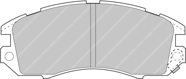 FDS789 - Ferodo DS Performance Brake Pads; Front - Image 3