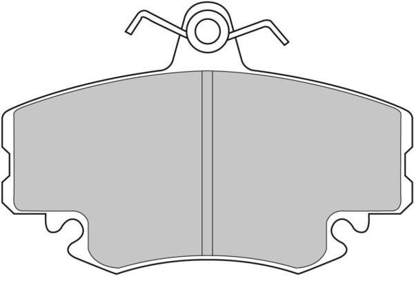 FDS845 - Ferodo DS Performance Brake Pads; Front - Image 3