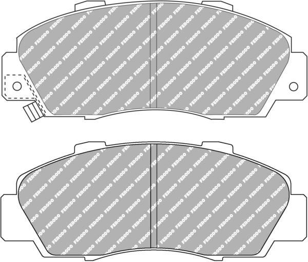 FDS905 - Ferodo DS Performance Brake Pads; Front - Image 3