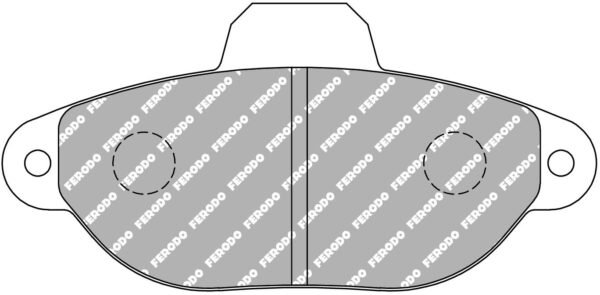 FDS925 - Ferodo DS Performance Brake Pads; Front - Image 3