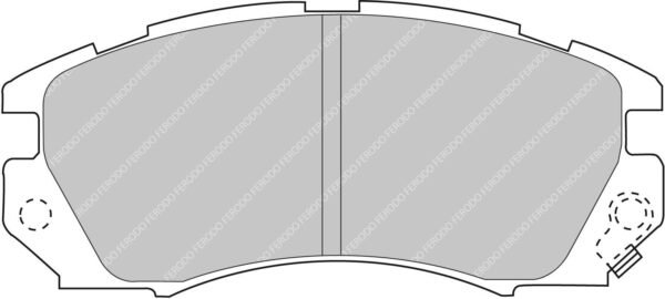 FDS948 - Ferodo DS Performance Brake Pads; Front - Image 3