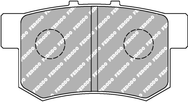 FDS956 - Ferodo DS Performance Brake Pads; Rear - Image 3