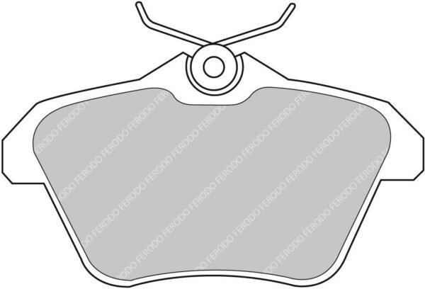 FDS995 - Ferodo DS Performance Brake Pads; Rear - Image 3