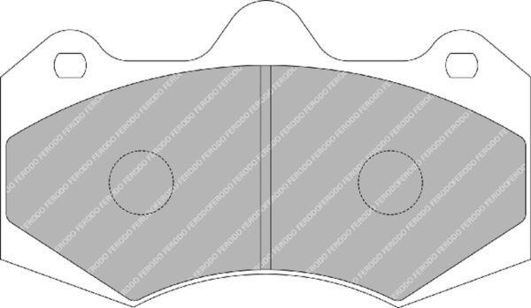 FDSR3084 - Ferodo DS Performance Brake Pads; Front - Image 3