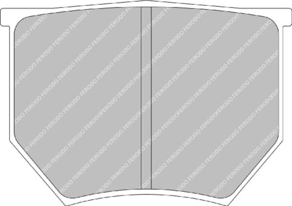 FER-FRP202H - Ferodo DS2500 Brake Pads; - Image 3