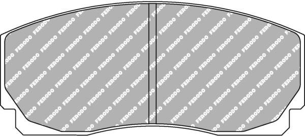 FER-FRP203R - Ferodo DS3000 Brake Pads; - Image 3