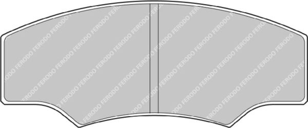 FER-FRP218R - Ferodo DS3000 Brake Pads; Front - Image 3