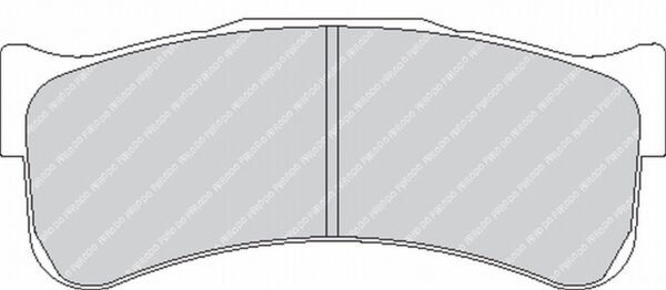 FER-FRP3031GB - Ferodo DS3.12 Brake Pads - Thermally Bedded; Front - Image 3