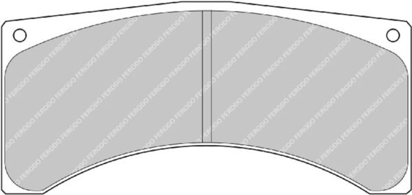 FER-FRP3032R - Ferodo DS3000 Brake Pads; - Image 3