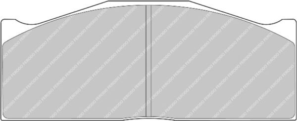 FER-FRP3040Z - Ferodo DS UNO Brake Pads; - Image 3