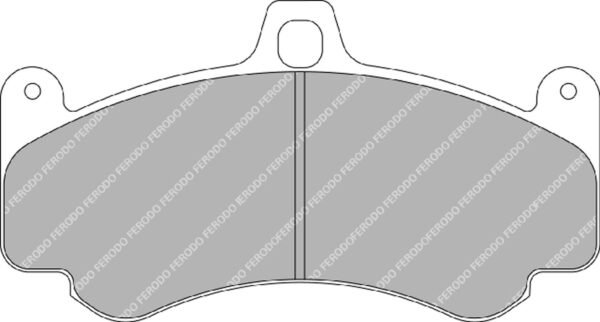 FER-FRP3075H - Ferodo DS2500 Brake Pads; Front - Image 3