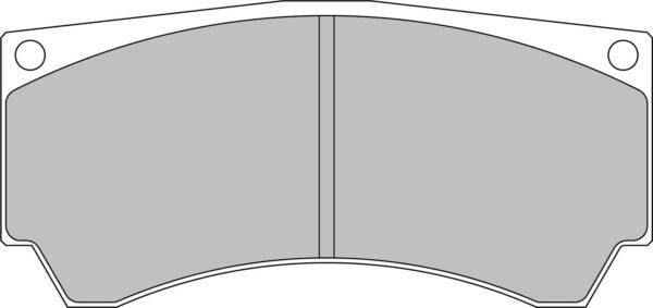 FER-FRP3082H - Ferodo DS2500 Brake Pads; Rear - Image 3
