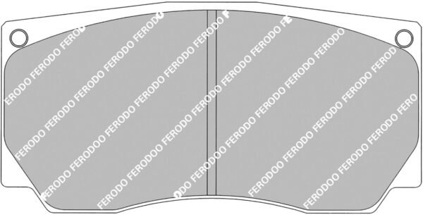 FER-FRP3088R - Ferodo DS3000 Brake Pads; Front - Image 3