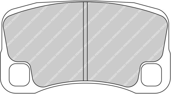 FER-FRP3095H - Ferodo DS2500 Brake Pads; Rear - Image 3