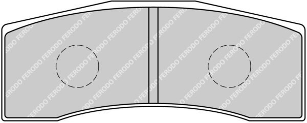 FER-FRP3102Z - Ferodo DS UNO Brake Pads; - Image 3