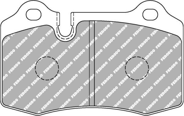 FER-FRP3109H - Ferodo DS2500 Brake Pads; Rear - Image 3
