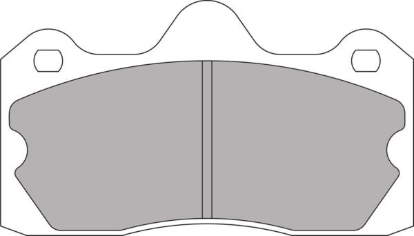 FER-FRP3115W - Ferodo DS1.11 Brake Pads; Rear - Image 3