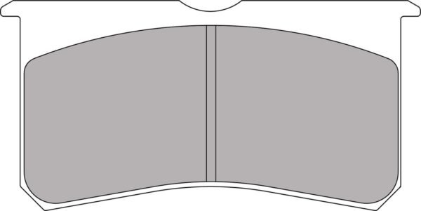 FER-FRP3116R - Ferodo DS3000 Brake Pads; Front - Image 3