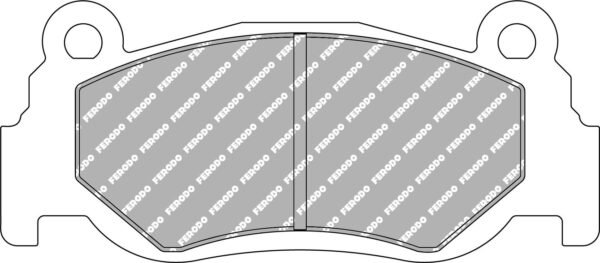 FER-FRP3122H - Ferodo DS2500 Brake Pads; - Image 3