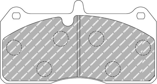 FER-FRP3136H - Ferodo DS2500 Brake Pads; - Image 3