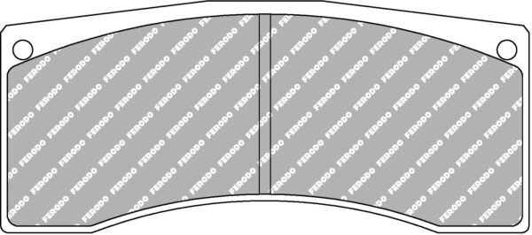 FER-FRP3140R - Ferodo DS3000 Brake Pads; Front/Rear - Image 3