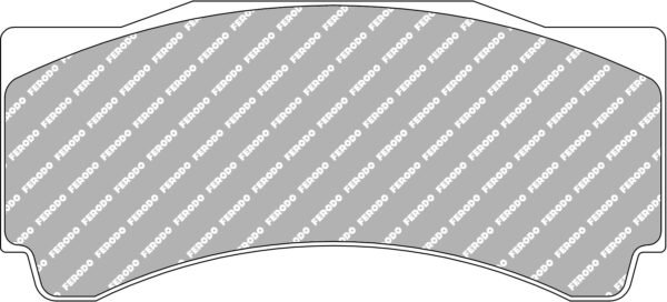 FER-FRP3145ZB - Ferodo DS UNO Brake Pads - Thermally Bedded; - Image 3