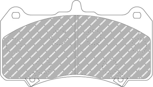 FER-FRP3147W - Ferodo DS1.11 Brake Pads; - Image 3