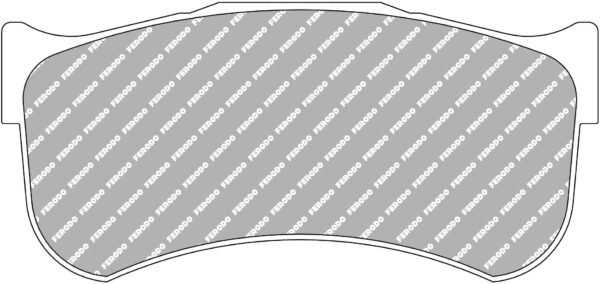 FER-FRP3153SB - Ferodo DS4.12 Brake Pads - Thermally Bedded; Front - Image 3