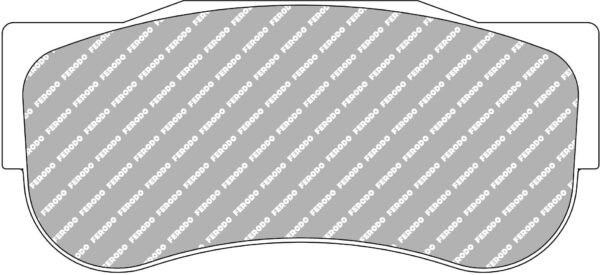 FER-FRP3155GB - Ferodo DS3.12 Brake Pads - Thermally Bedded; Front - Image 3