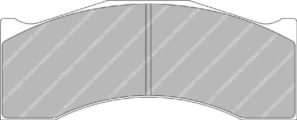 FER-FRP3157G - Ferodo DS3.12 Brake Pads; - Image 3