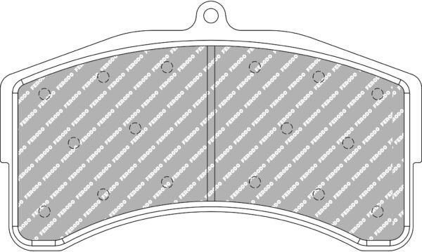 FER-FRP3165GB - Ferodo DS3.12 Brake Pads - Thermally Bedded; Front - Image 3