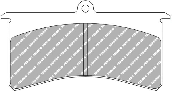 FER-FRP501R - Ferodo DS3000 Brake Pads; Front - Image 3