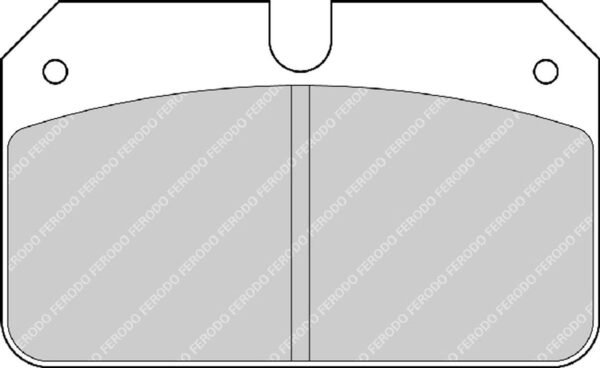 FER-FRP504R - Ferodo DS3000 Brake Pads; - Image 3