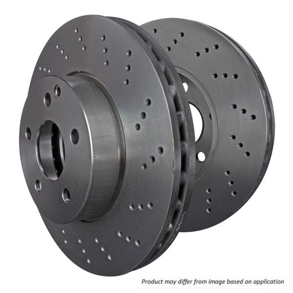 D2206D - EBC Drilled Standard Brake Discs; Front - Image 2