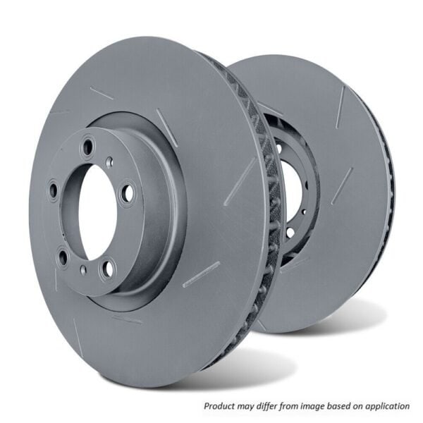 D2198S - EBC Slotted Standard Brake Discs; Rear - Image 2