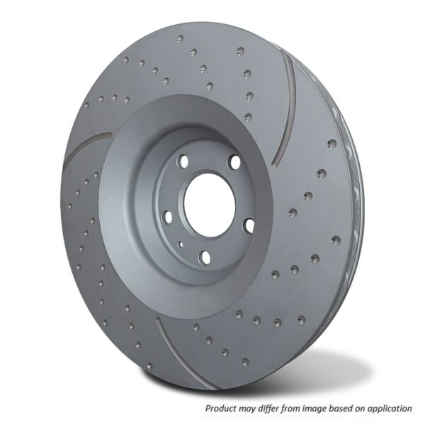 GD1120 - EBC GD Dimpled & Slotted Brake Discs; Front - Image 3