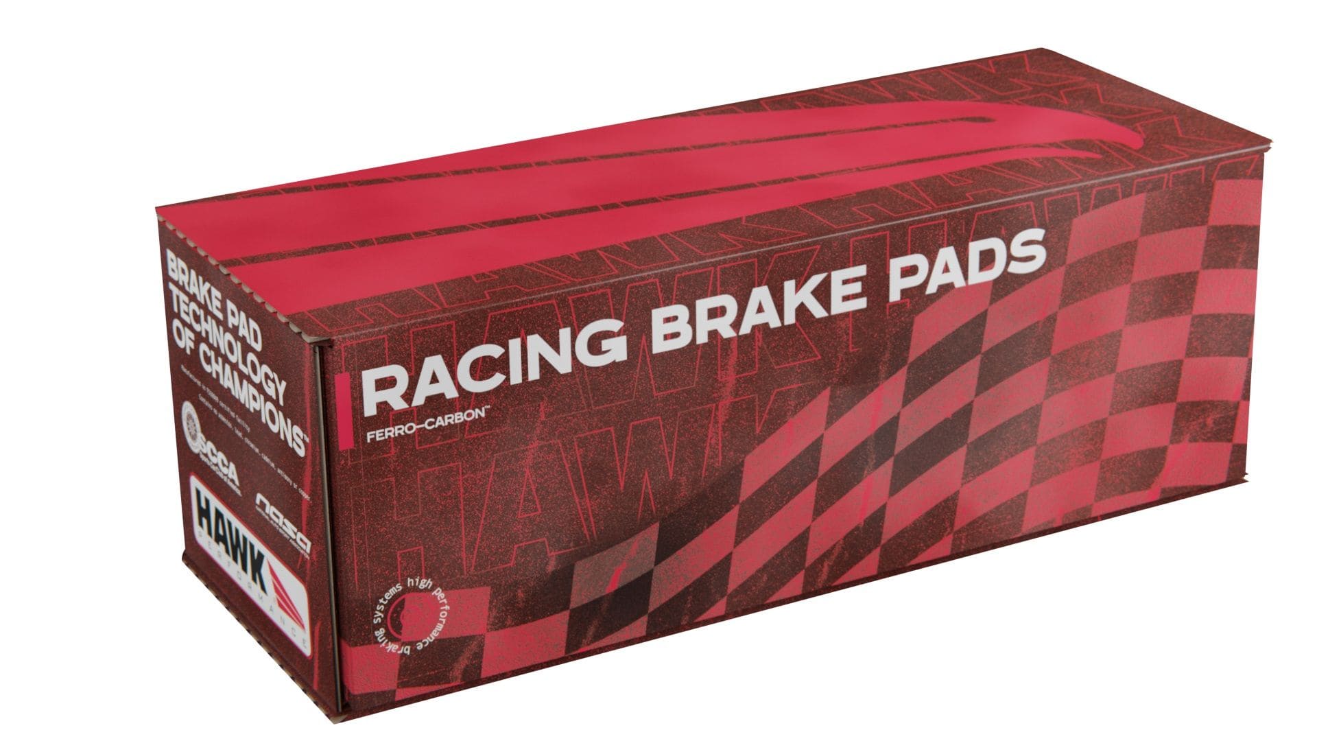 HB850D.655 - Hawk ER-1 Brake Pads; Rear - Image 5