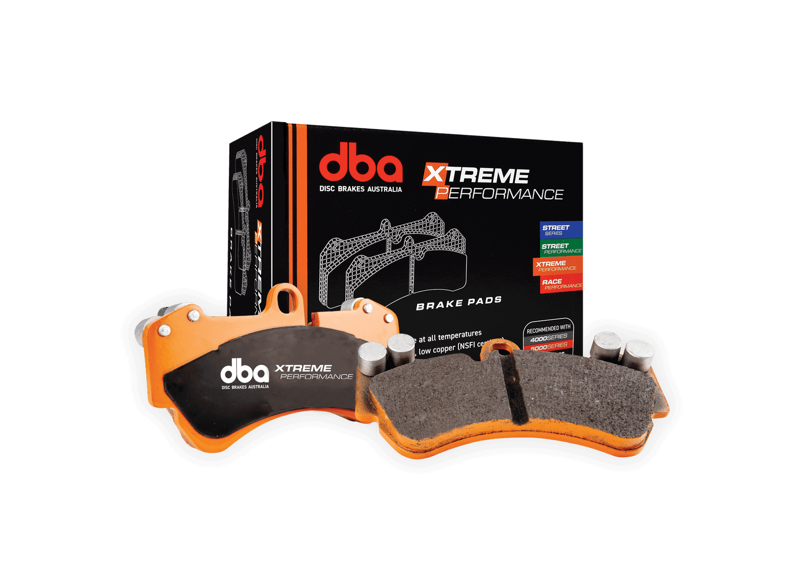 DB7991XP - DBA Xtreme Performance Brake Pads; Front - Image 2