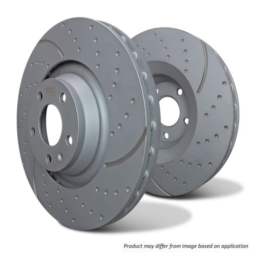 GD2220 – EBC GD Dimpled & Slotted Brake Discs; Front