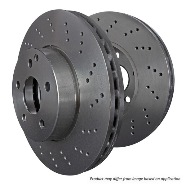 D2206D - EBC Drilled Standard Brake Discs; Front