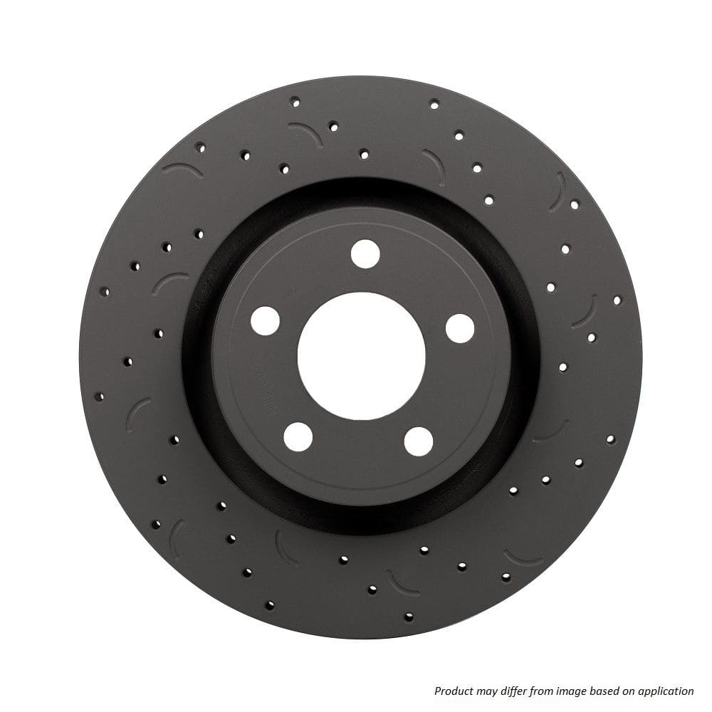 HTC4977 - Hawk Talon Slotted & Drilled Brake Discs; Front - Image 3