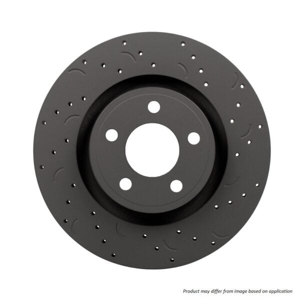 HTC4862 - Hawk Talon Slotted & Drilled Brake Discs; Front - Image 3